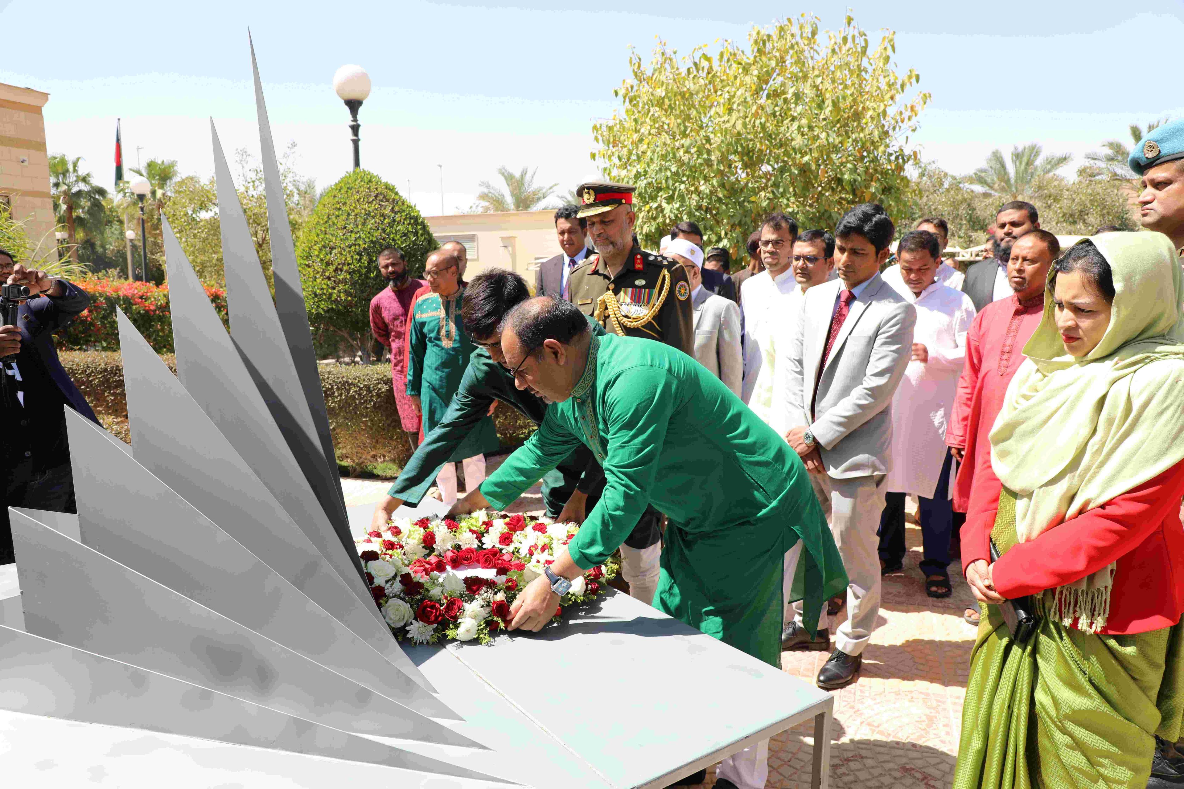 রিয়াদে মহান স্বাধীনতা দিবস উদযাপিত