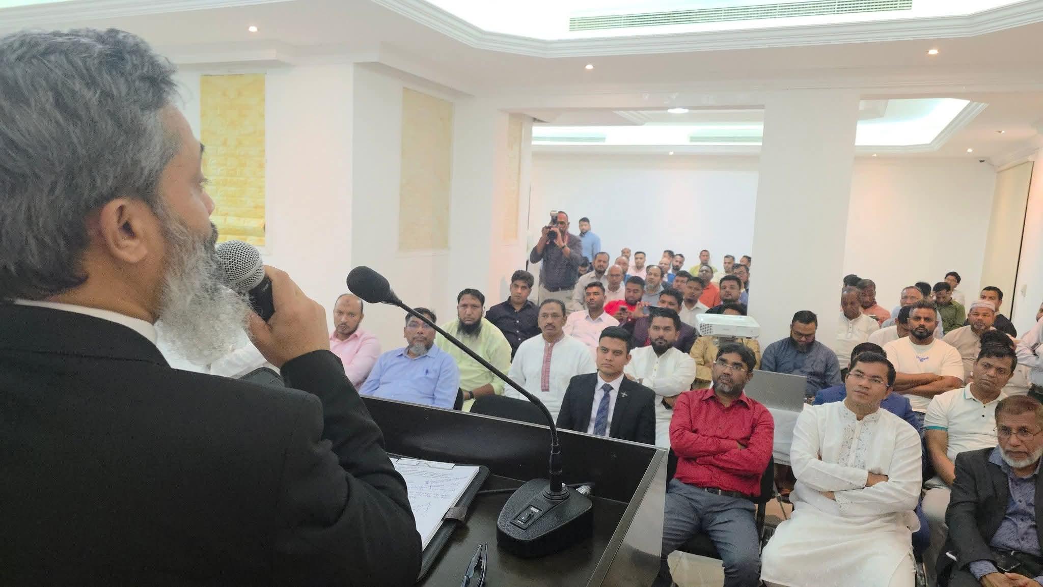 আবুধাবিতে বাংলাদেশ দূতাবাসে জুলাই গণঅভ্যুত্থান দিবস উদ্‌যাপন