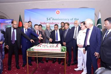 ইসলামাবাদে বাংলাদেশের মহান স্বাধীনতা দিবস উপলক্ষে সংবর্ধনা