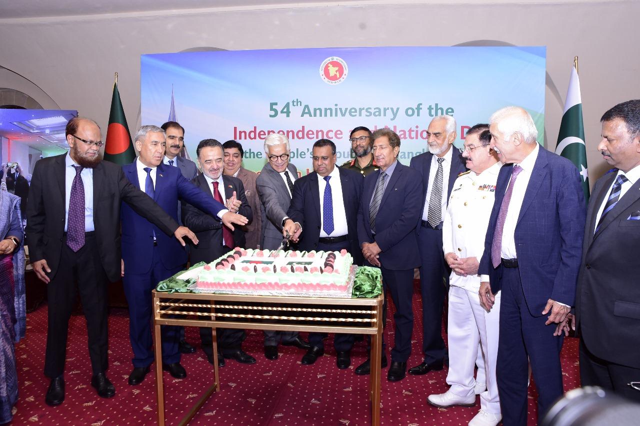 ইসলামাবাদে বাংলাদেশের মহান স্বাধীনতা দিবস উপলক্ষে সংবর্ধনা