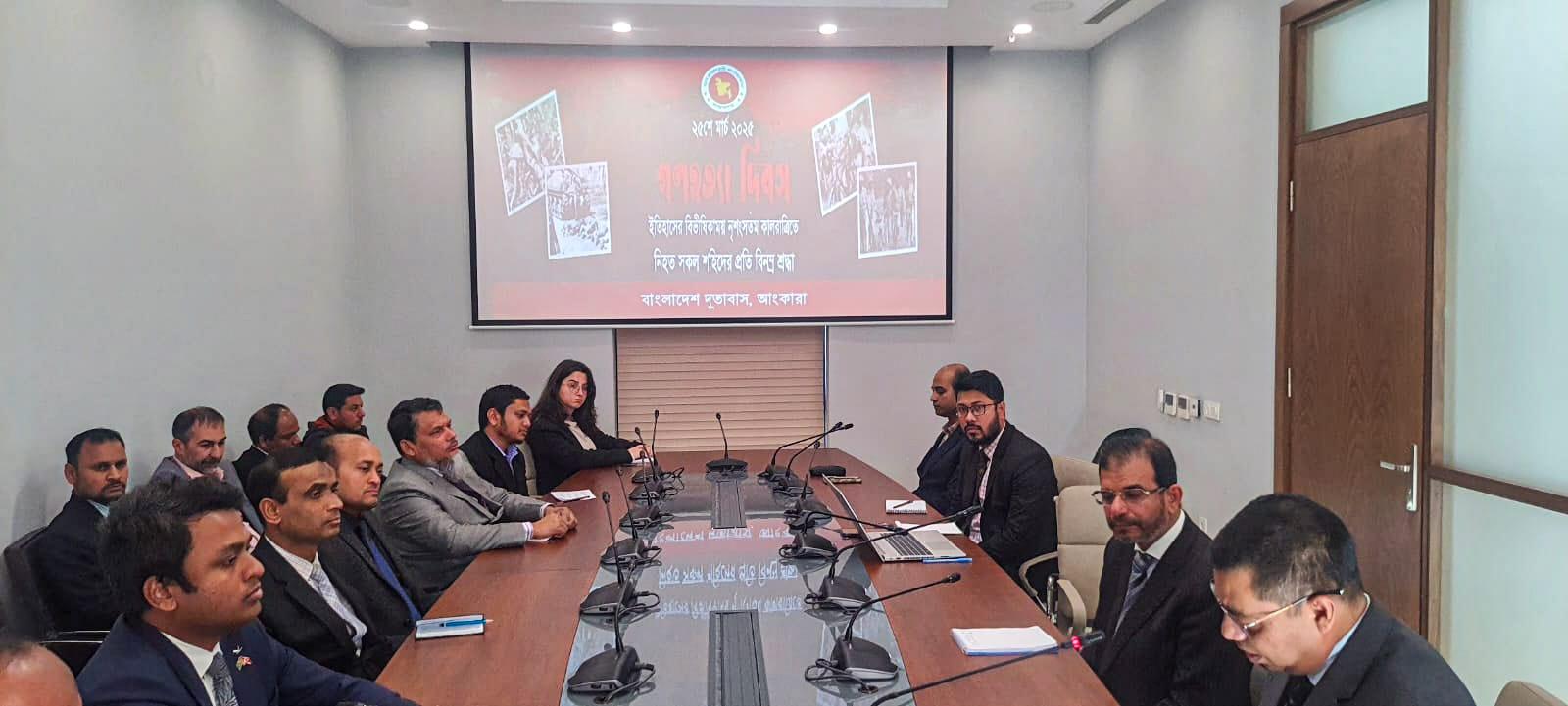 আঙ্কারায় গণহত্যা দিবস পালন