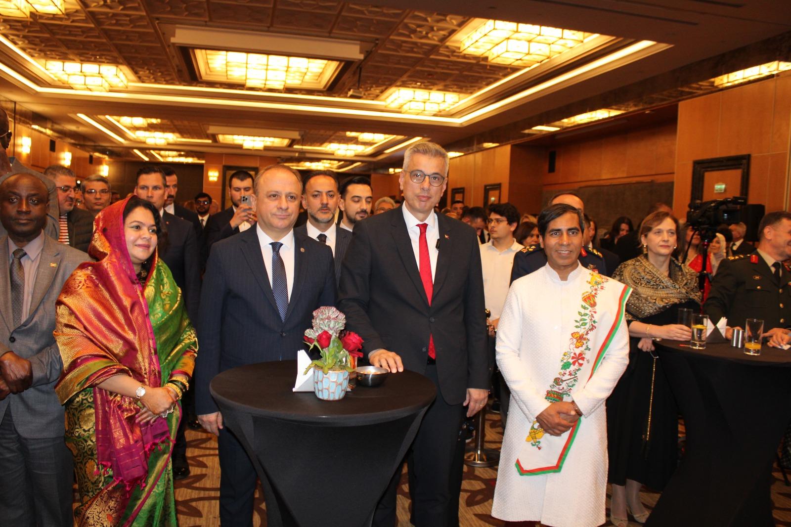 তুরস্কে বাংলাদেশের মহান স্বাধীনতা দিবস এবং বাংলা নববর্ষ উপলক্ষে কূটনৈতিক সংবর্ধনা
