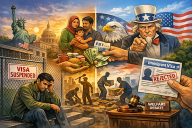 আমেরিকায় বাংলাদেশিদের ভবিষ্যৎ: কল্যাণমূলক সুবিধা বিতর্কে ভিসা সংকট