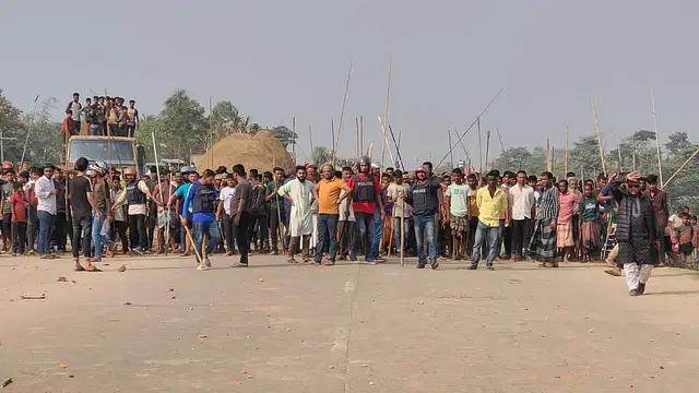 সিলেটে মাইক দিয়ে লোক জড়ো করে ৩ গ্রামের বাসিন্দাদের সংঘর্ষ