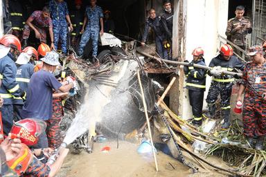 উত্তরায় বিমান বিধ্বস্তের ঘটনায় নিহত বেড়ে ২০, আহত দেড় শতাধিক