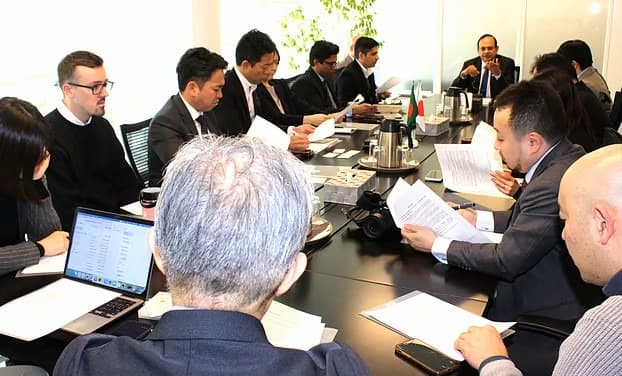 টোকিওতে জাপানি সাংবাদিকদের সঙ্গে বাংলাদেশের সংসদ নির্বাচন ও গণভোট নিয়ে মতবিনিময়