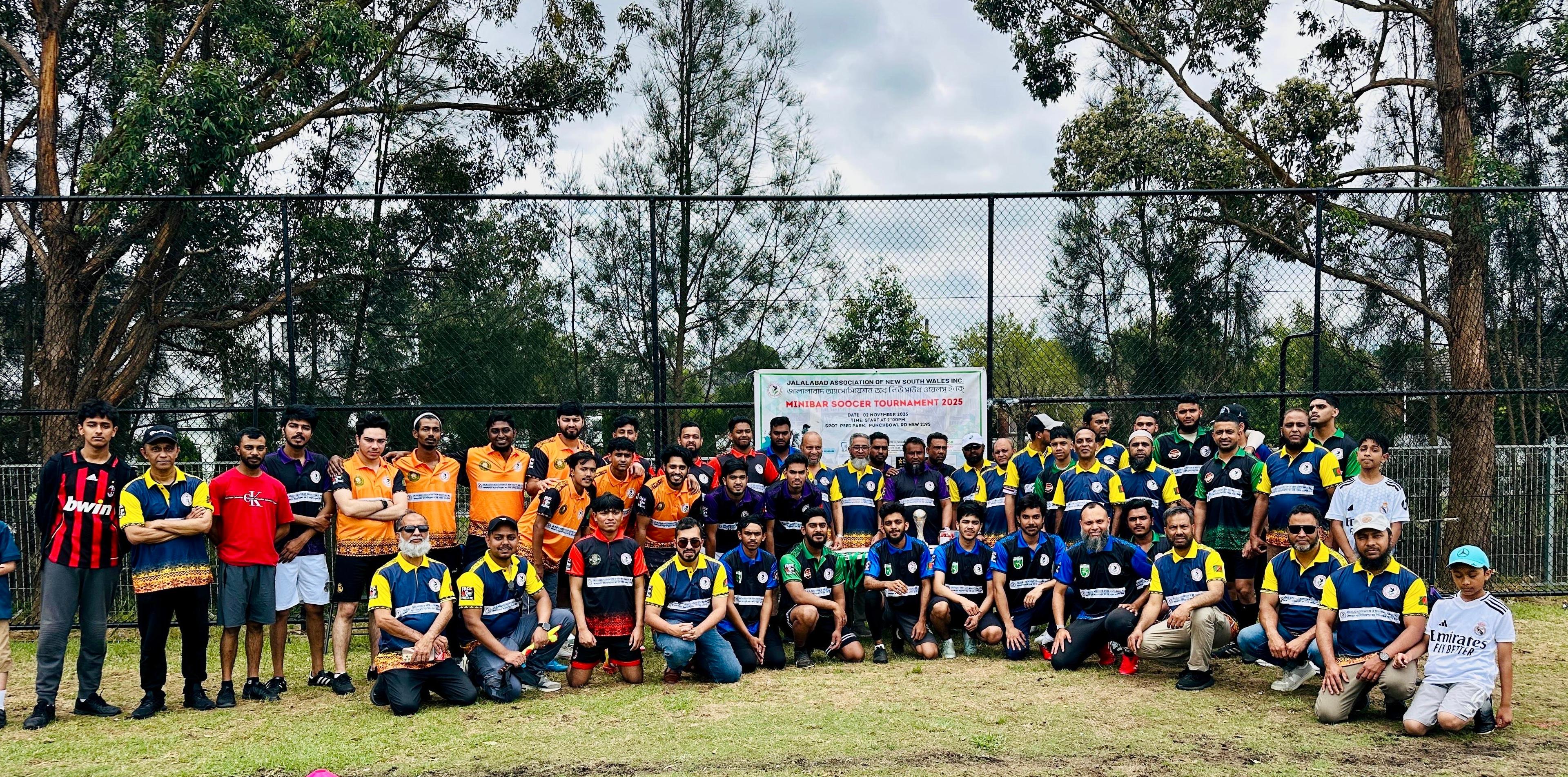 সিডনিতে জালালাবাদ অ্যাসোসিয়েশনের মিনিবার ফুটবল টুর্নামেন্ট