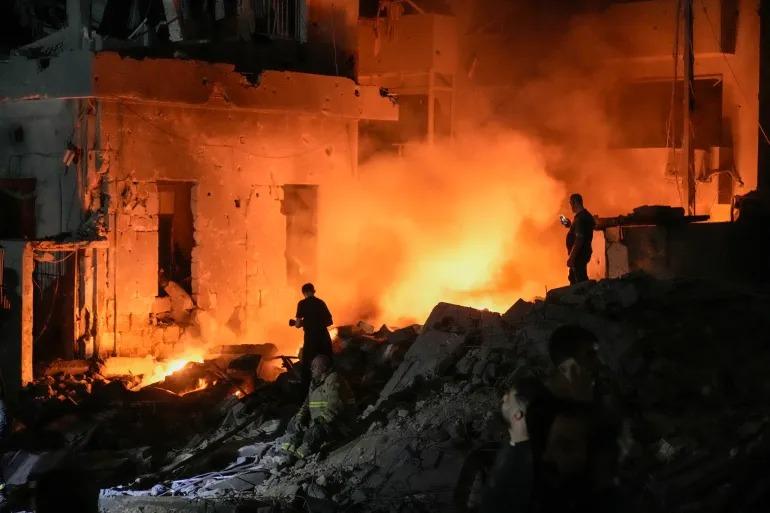 বৈরুতের মধ্যাঞ্চলে ইসরায়েলি বিমান হামলায় ২২ জন নিহত