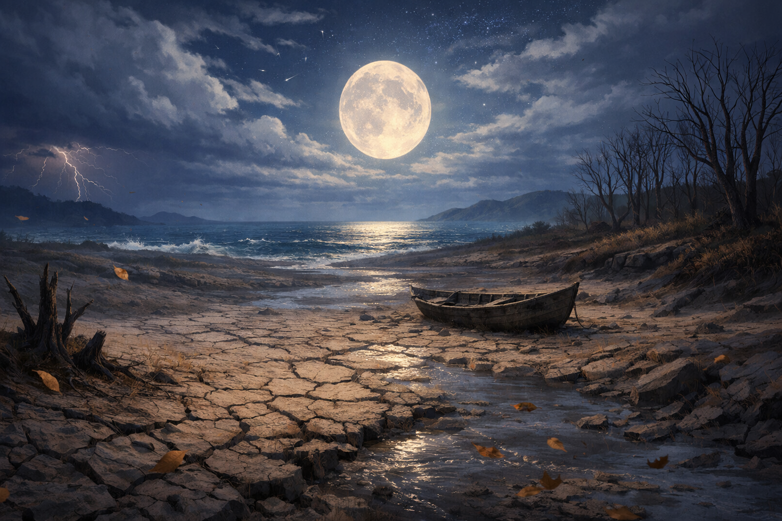 কবিতা: জলশূন্য নদী