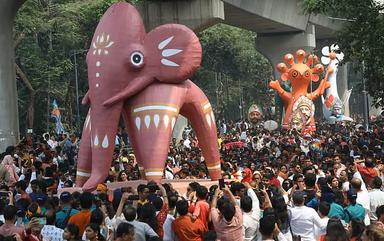 বদলে গেল মঙ্গল শোভাযাত্রার নাম