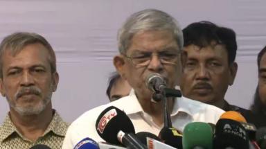 বিদেশ থেকে কয়েকজনকে ভাড়া করে এনে দেশ চালানো যায় না: মির্জা ফখরুল