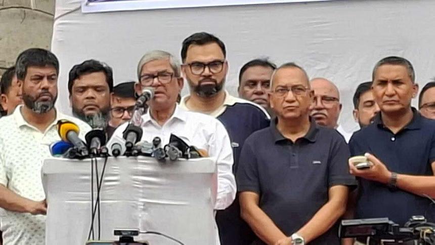 ২০২৬ সালের ফেব্রুয়ারিতে নির্বাচন হতে হবে: মির্জা ফখরুল