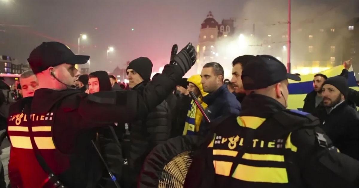 নেদারল্যান্ডসে ইসরায়েলি ফুটবল সমর্থকদের ওপর হামলা