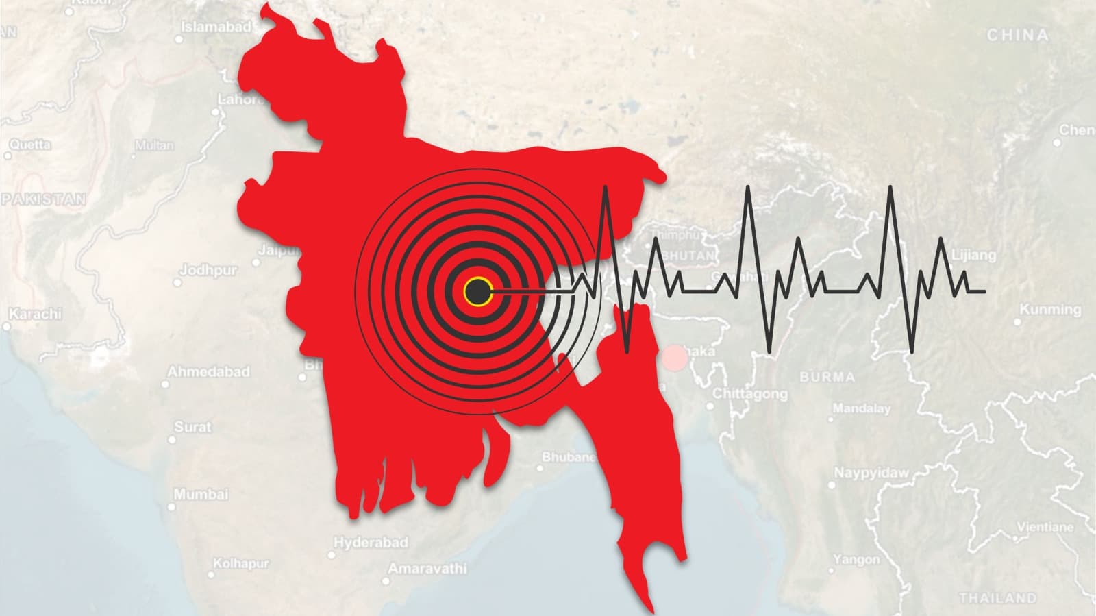 ভূমিকম্পে এক দিনে তিনবার কাঁপল বাংলাদেশ