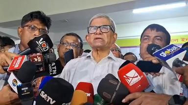 মঙ্গলের জন্যই দেশকে দ্রুত নির্বাচনের ট্র্যাকে ওঠাতে হবে: মির্জা ফখরুল