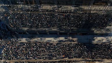 আইসিই সদস্যদের প্রত্যাহারের দাবিতে আমেরিকাজুড়ে বিক্ষোভ, শিক্ষার্থীদের ক্লাস বর্জন