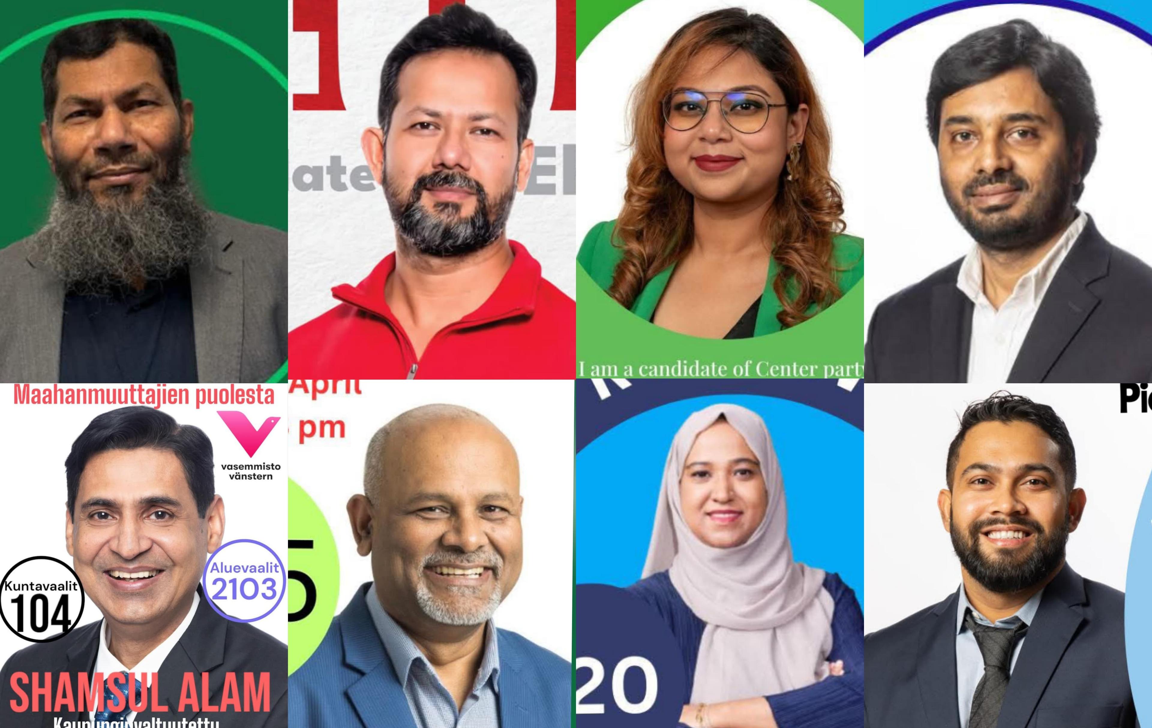 ফিনল্যান্ডে স্থানীয় সরকার নির্বাচনে কাউন্সিলর পদে দুজন বাংলাদেশি জয়ী