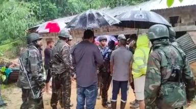 সিলেটে টিলা ধসে একই পরিবারের ৪ জন নিহত