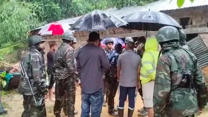 সিলেটে টিলা ধসে একই পরিবারের ৪ জন নিহত