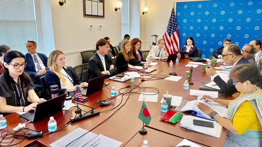 ওয়াশিংটনে বাংলাদেশ-যুক্তরাষ্ট্র শুল্ক আলোচনায় অগ্রগতি