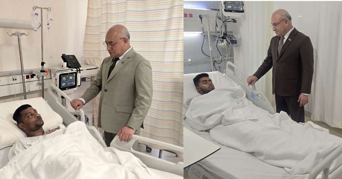 কুয়েতে ইরানি ড্রোন হামলায় আহত বাংলাদেশিদের খোঁজ নিলেন রাষ্ট্রদূত