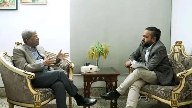 সরকার নিরপেক্ষ থাকতে না পারলে নিরপেক্ষ সরকারের প্রয়োজন হবে: বিবিসি বাংলাকে মির্জা ফখরুল