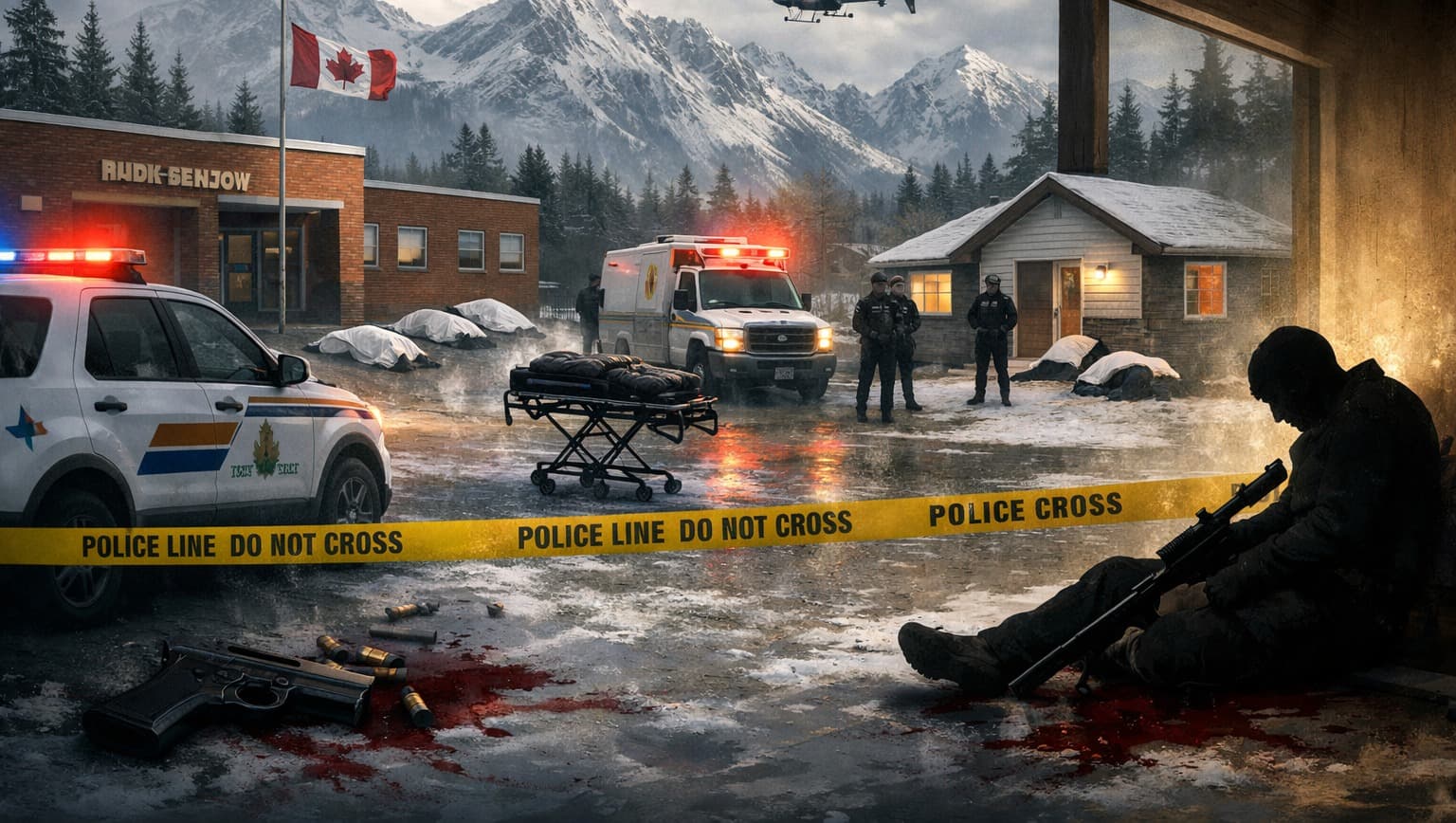 কানাডার ব্রিটিশ কলম্বিয়ায় বন্দুক হামলা, সন্দেহভাজনসহ নিহত ১০