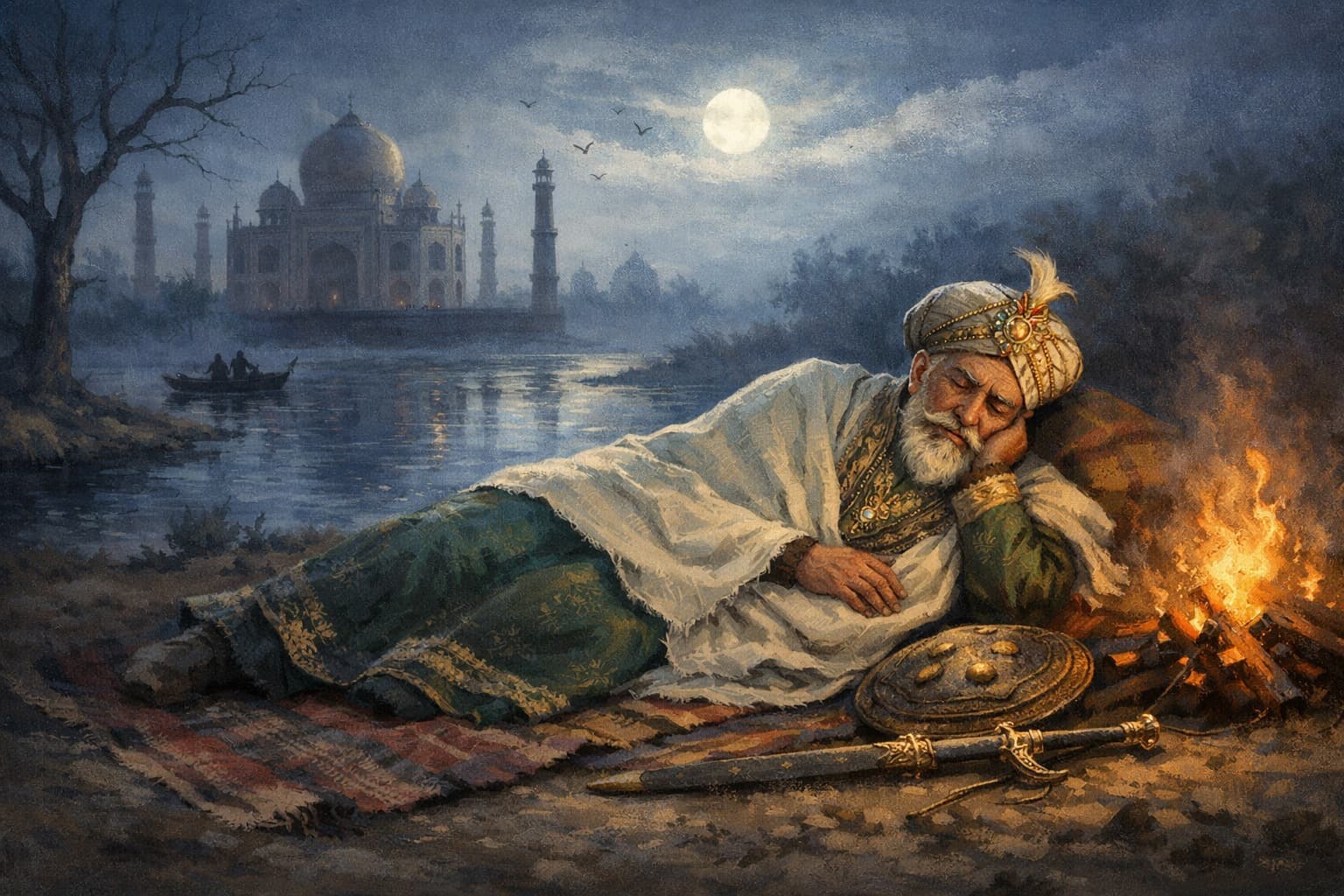 কবিতা: মৃত আওরঙ্গজেব