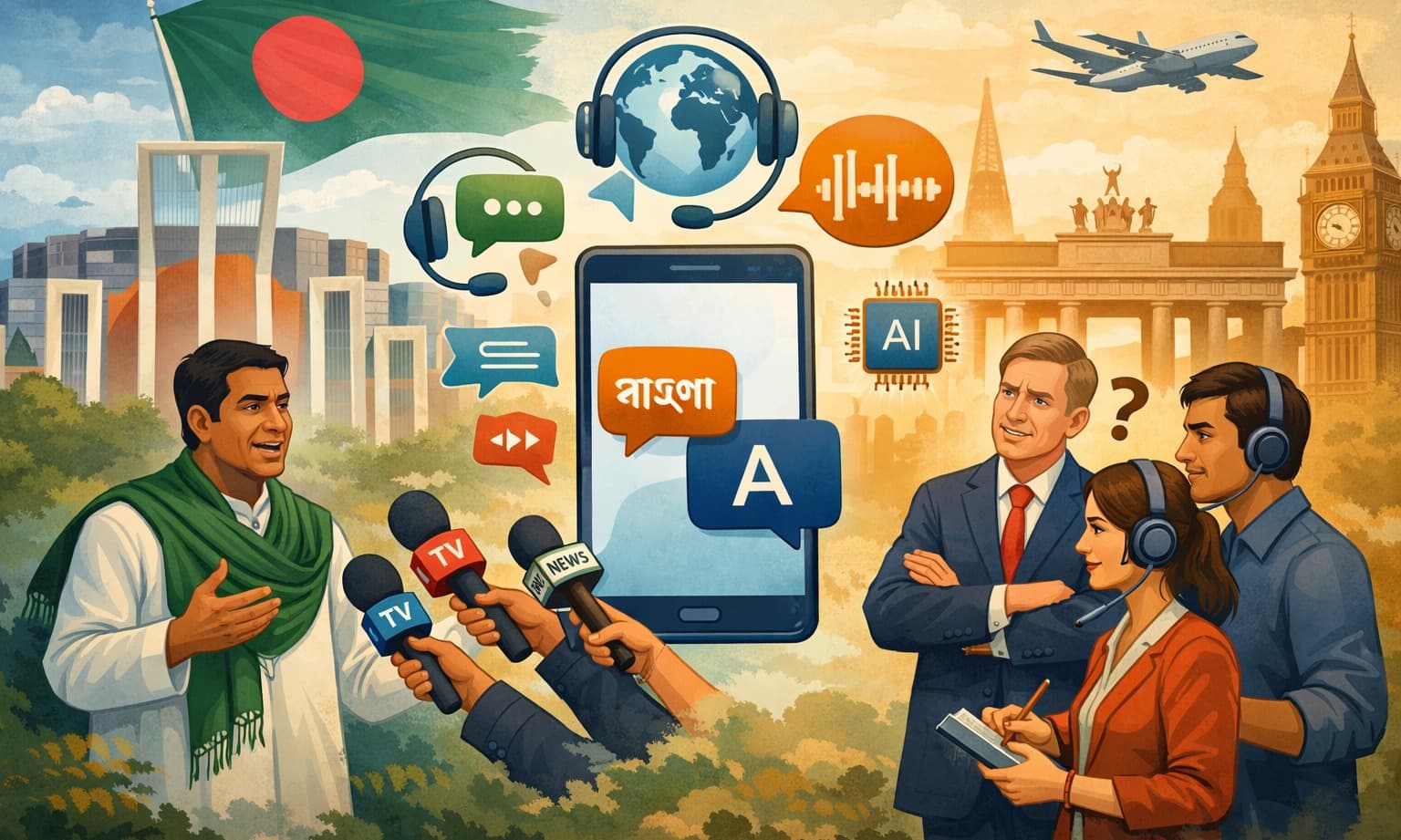 প্রযুক্তি যখন হাতের মুঠোয়, তখন ভাষাগত বিভ্রান্তি কেন?