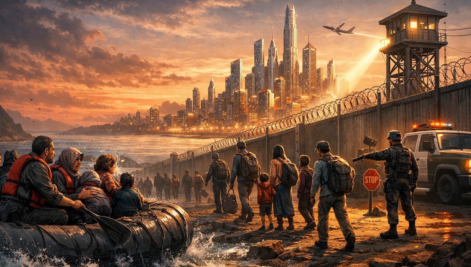 স্বপ্নের দেশে অভিবাসীর দুঃস্বপ্ন