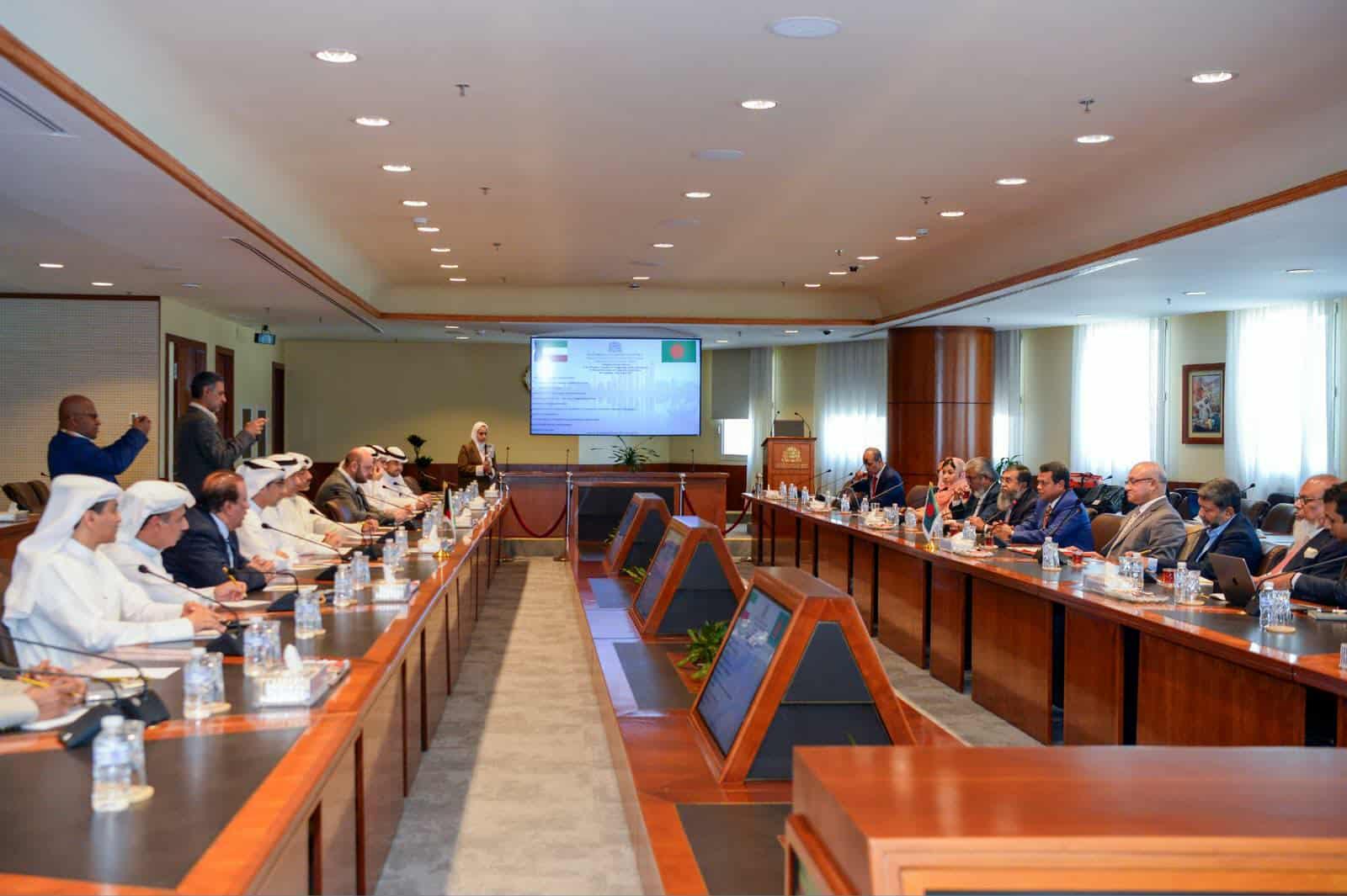 কুয়েত ও বাংলাদেশের ব্যবসায়ী প্রতিনিধিদলের বৈঠক অনুষ্ঠিত